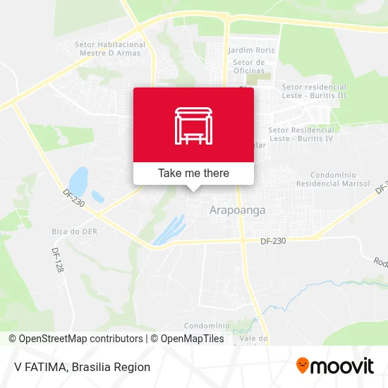 V FATIMA map