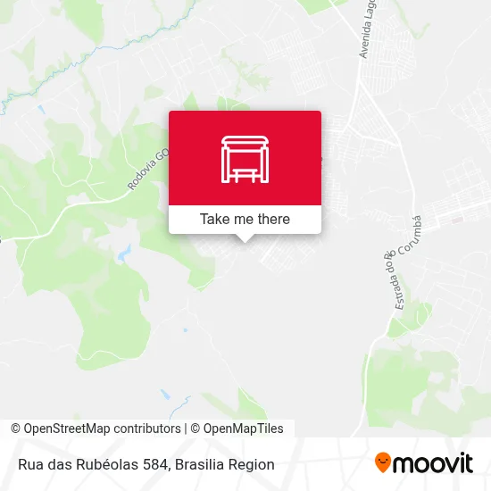 Rua das Rubéolas 584 map
