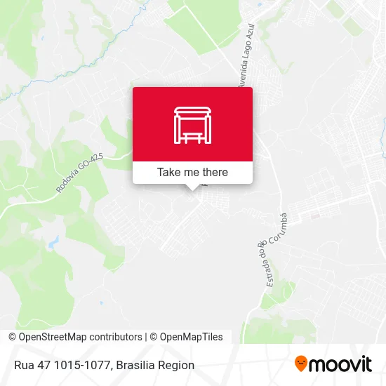 Rua 47 1015-1077 map