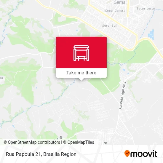 Rua Papoula 21 map