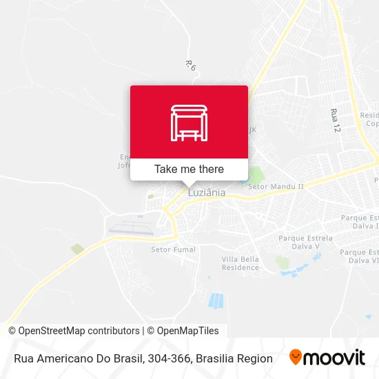 Rua Americano Do Brasil, 304-366 map
