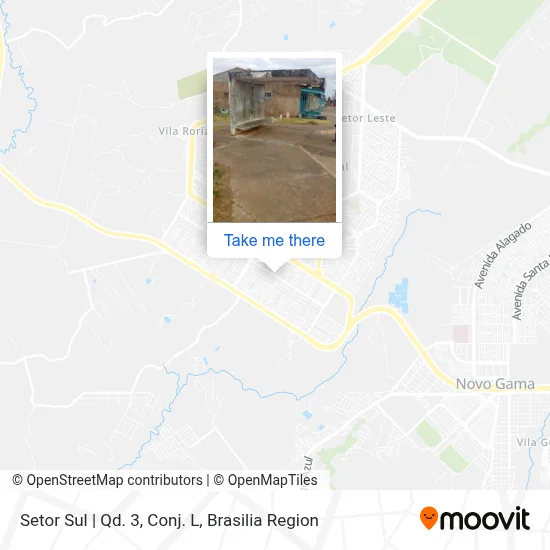 Setor Sul | Qd. 3, Conj. L map