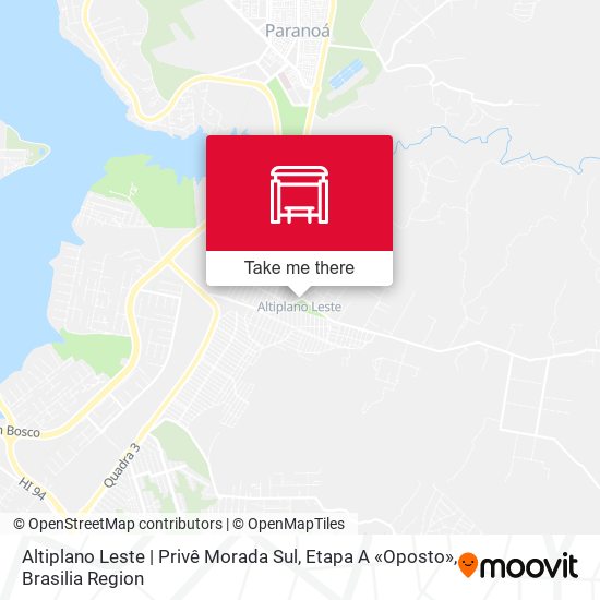 Altiplano Leste | Privê Morada Sul, Etapa A «Oposto» map