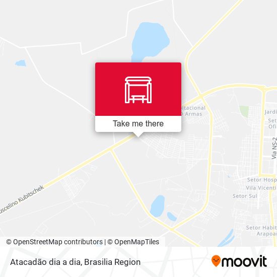 Atacadão dia a dia map