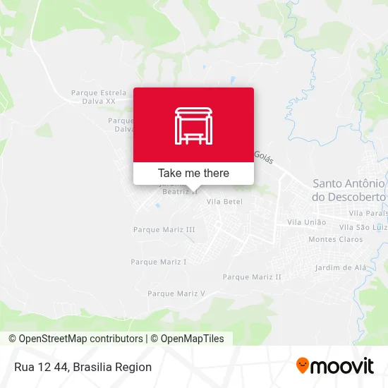 Rua 12 44 map