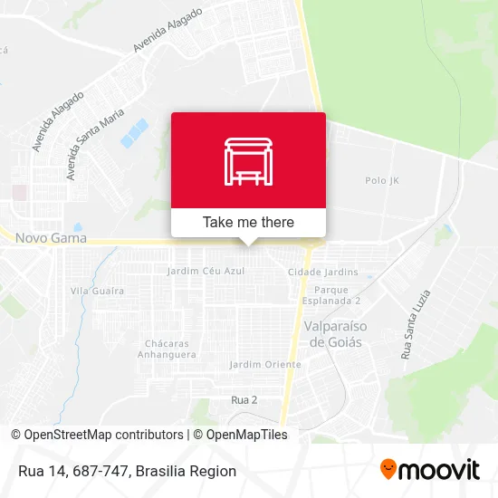 Rua 14, 687-747 map