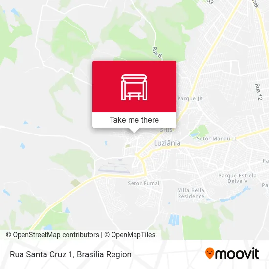 Rua Santa Cruz 1 map