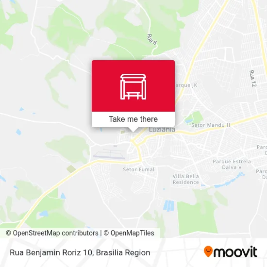 Rua Benjamin Roriz 10 map