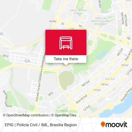 EPIG | Polícia Civil / IML map