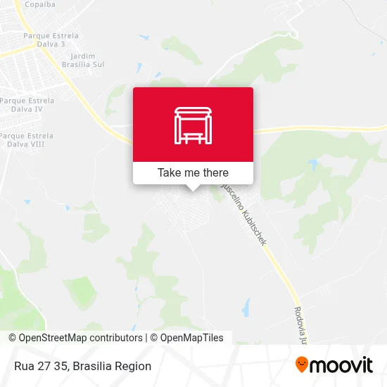 Rua 27 35 map