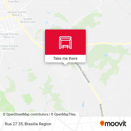 Rua 27 35 map