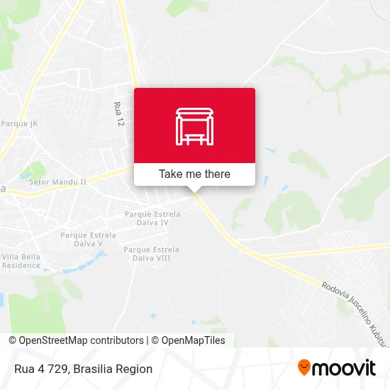Rua 4 729 map