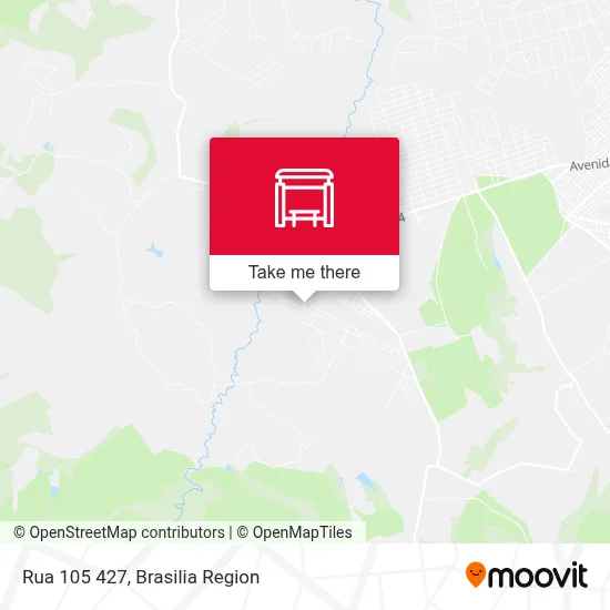 Rua 105 427 map