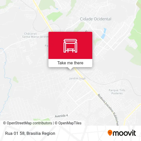 Rua 01 58 map