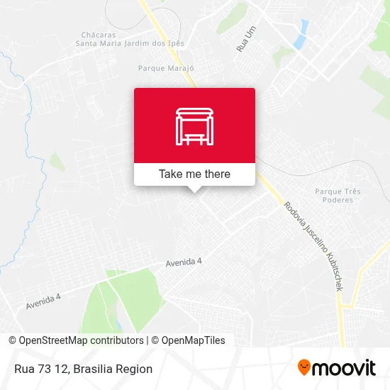 Rua 73 12 map