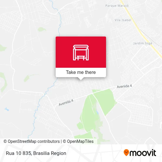 Rua 10 835 map