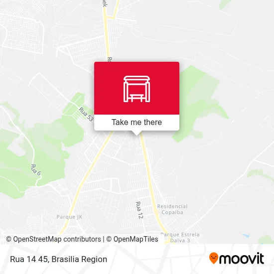 Rua 14 45 map