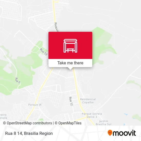 Rua 8 14 map