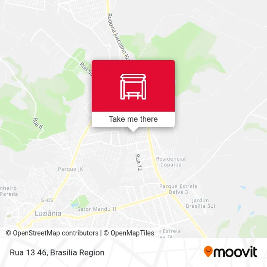 Rua 13 46 map