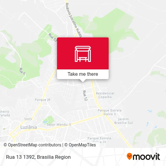 Rua 13 1392 map