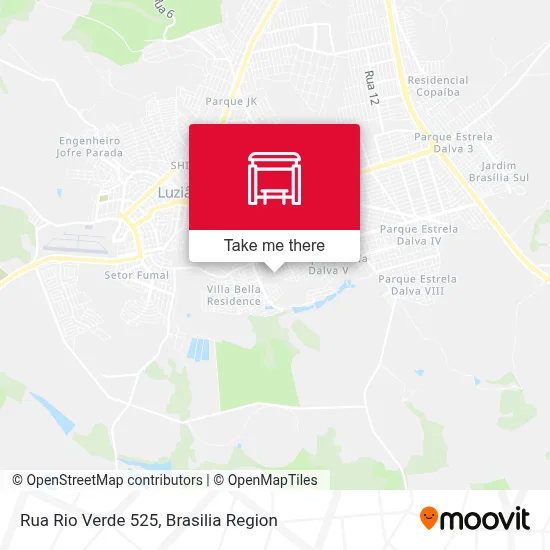 Rua Rio Verde 525 map