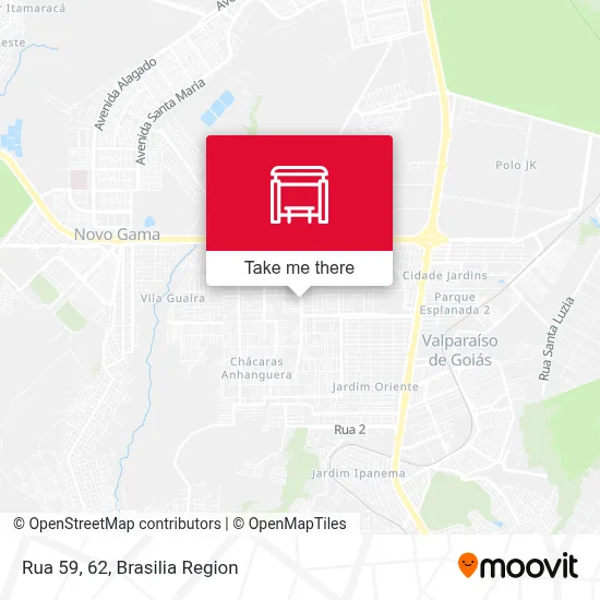 Rua 59, 62 map