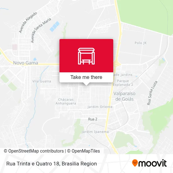 Rua Trinta e Quatro 18 map