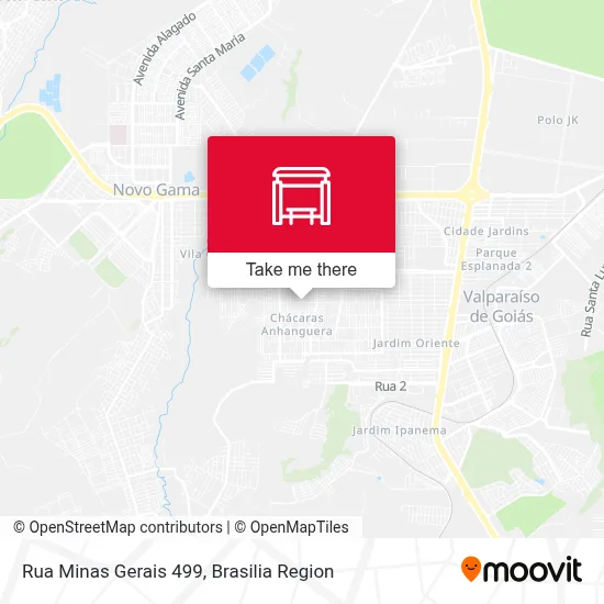 Rua Minas Gerais 499 map