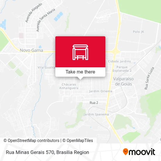 Rua Minas Gerais 570 map
