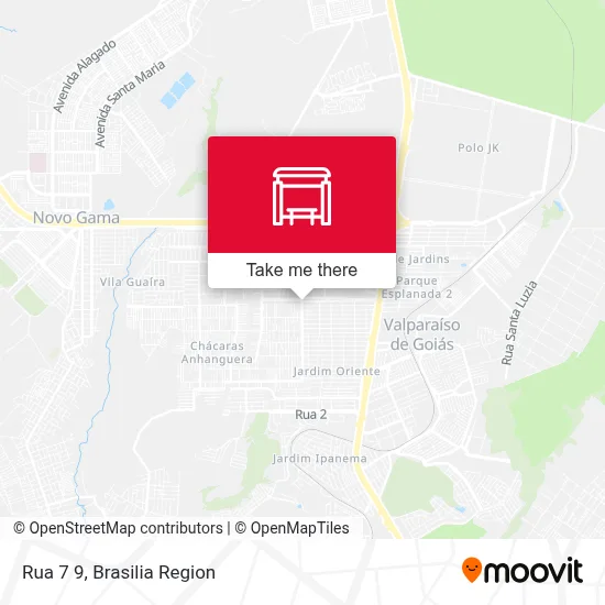 Rua 7 9 map
