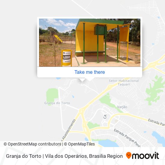 Granja do Torto | Vila dos Operários map
