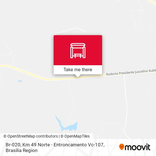 Br-020, Km 49 Norte - Entroncamento Vc-107 map