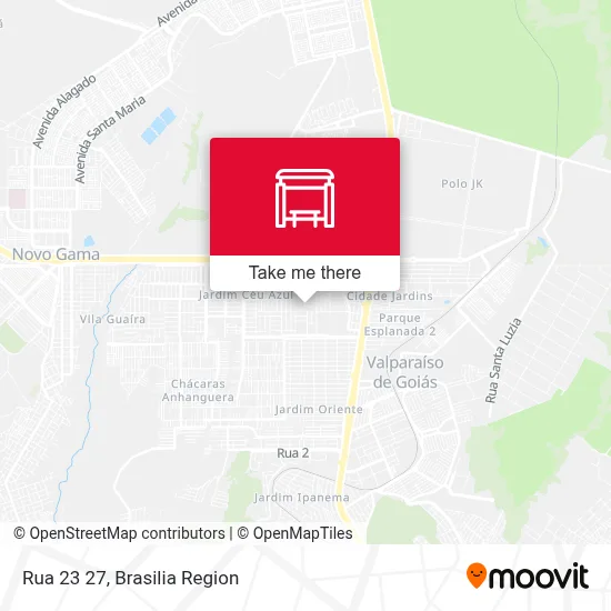 Rua 23 27 map