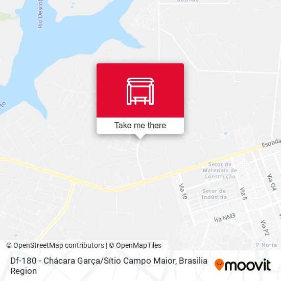 Df-180 - Chácara Garça / Sítio Campo Maior map