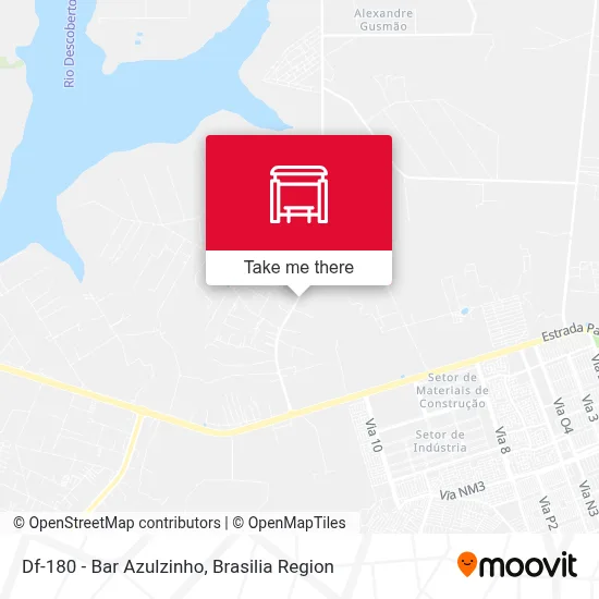 Df-180 - Bar Azulzinho map