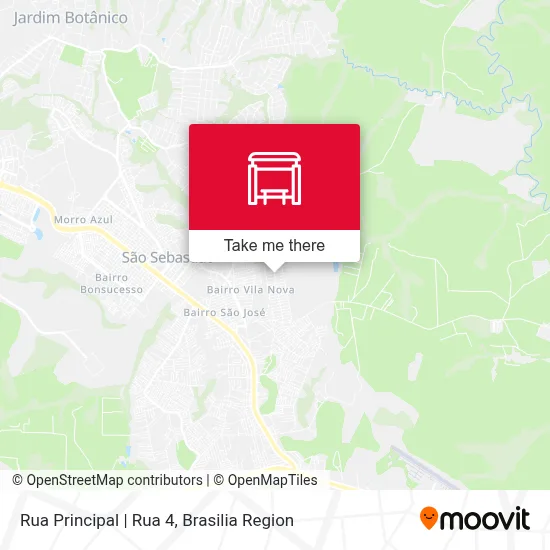 Rua Principal | Rua 4 map