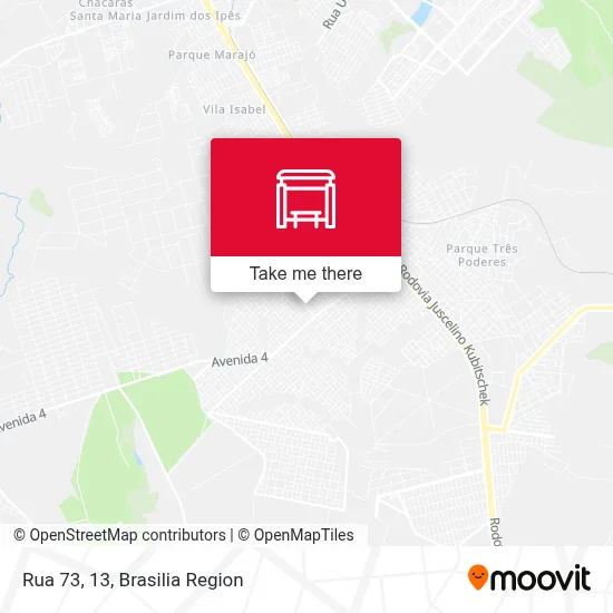 Rua 73, 13 map