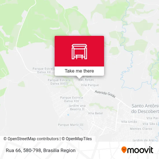 Rua 66, 580-798 map