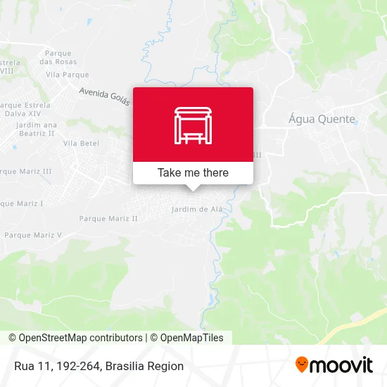 Rua 11, 192-264 map