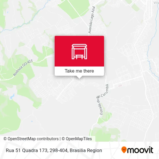Rua 51 Quadra 173, 298-404 map