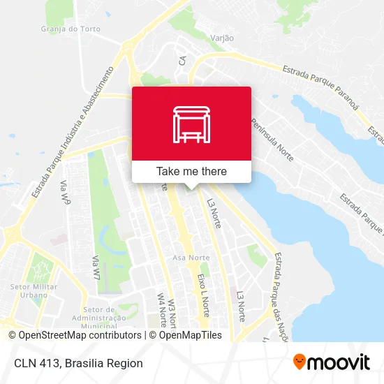 CLN 413 map