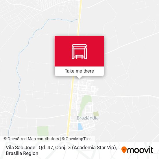 Vila São José | Qd. 47, Conj. G (Academia Star Vip) map