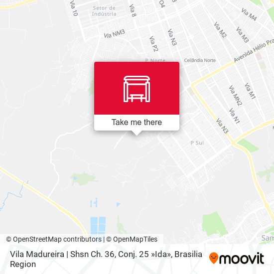Vila Madureira | Shsn Ch. 36, Conj. 25 »Ida» map
