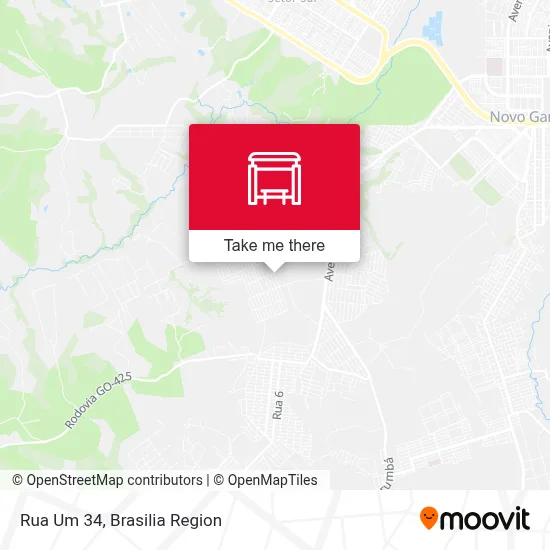 Rua Um 34 map
