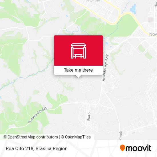 Rua Oito 218 map
