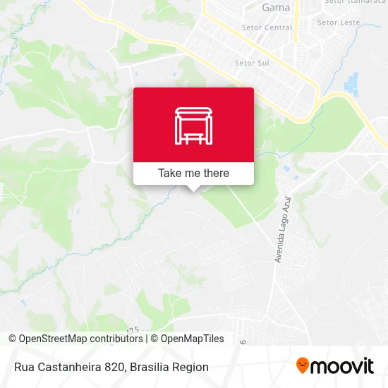 Rua Castanheira 820 map
