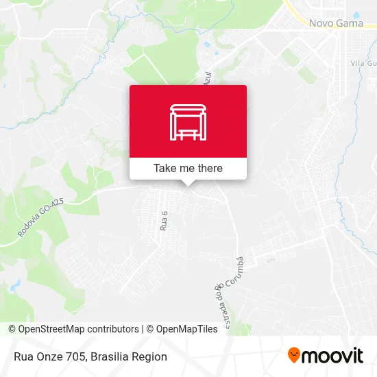 Rua Onze 705 map