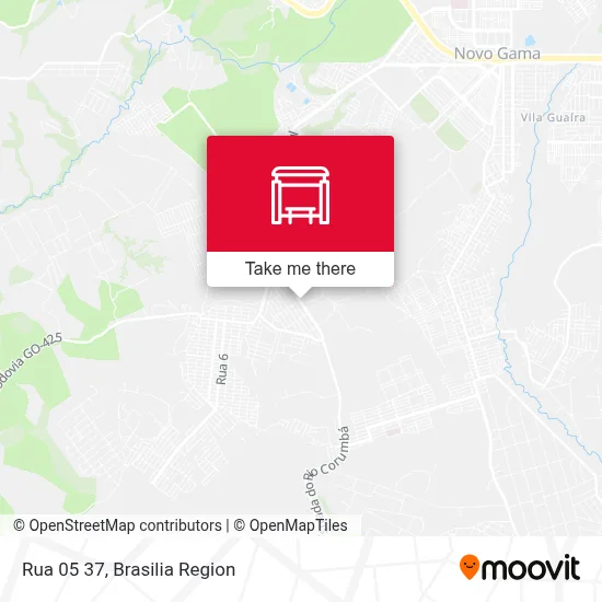 Rua 05 37 map