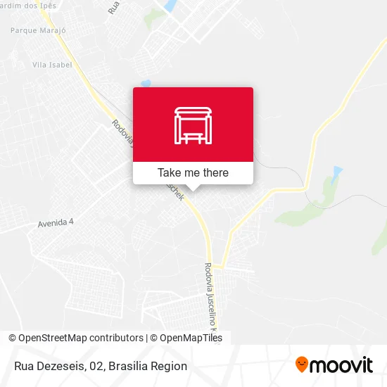 Rua Dezeseis, 02 map