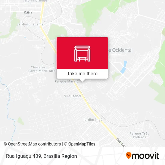 Rua Iguaçu 439 map